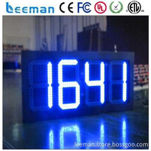 7 segment led clock display industrial led countdown timer led time display